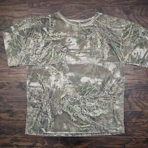 Red Head Mens XL long Sleeve Pullover T-Shirt Well Worn Fair